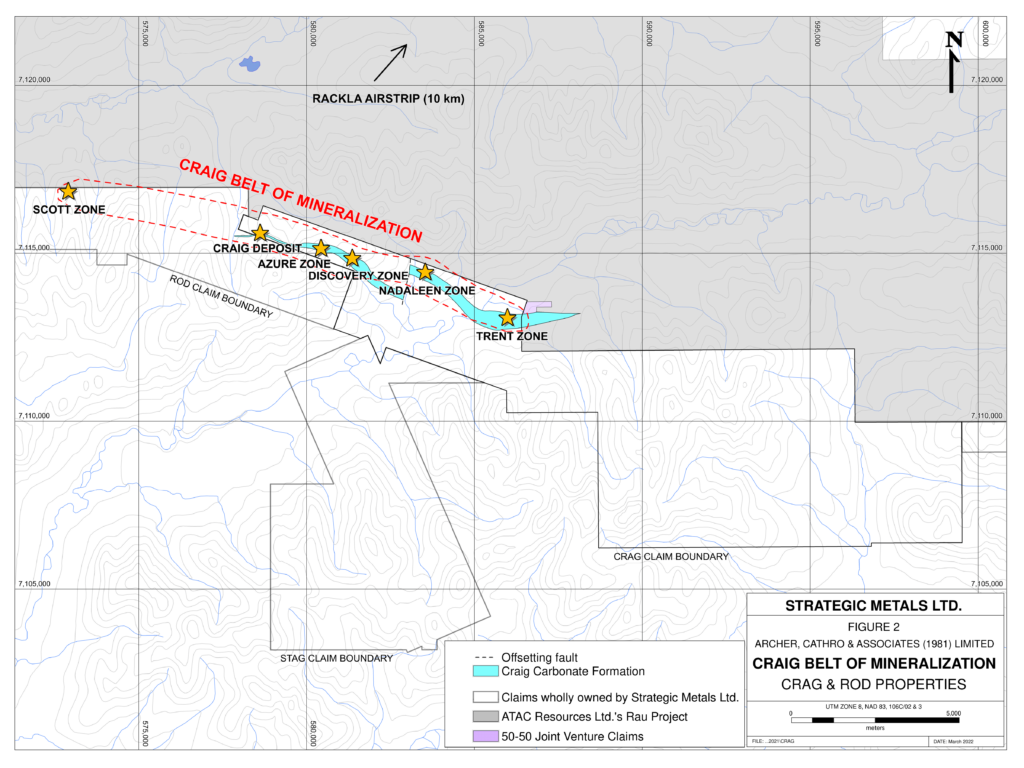F2 Craig Belt Of Mineralization
