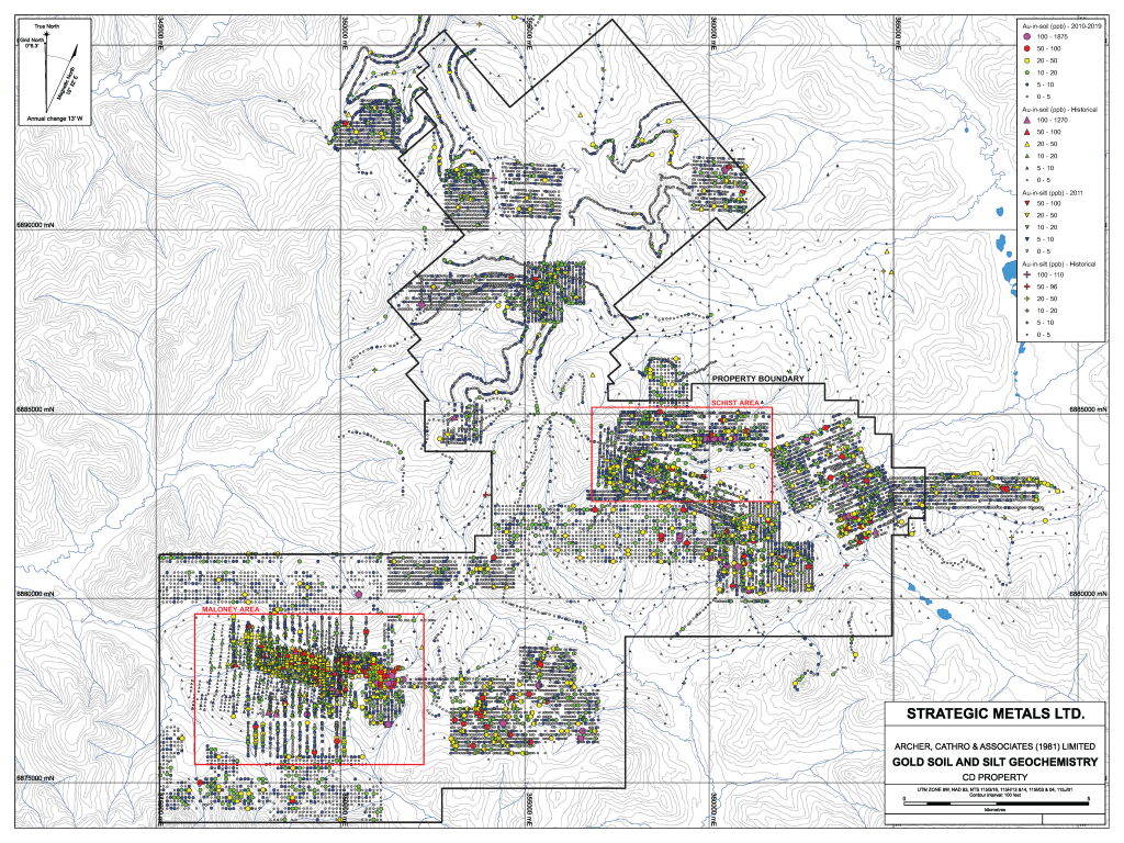 Figure Cd Au Soil Geochem