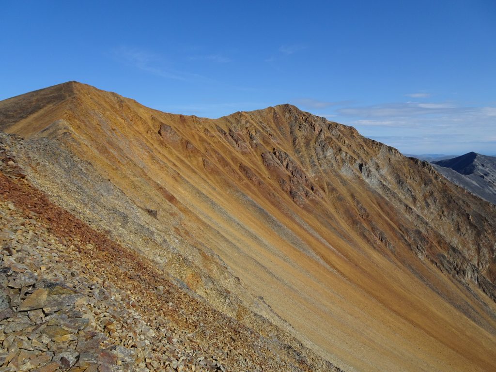 Looking North Along The Main Ridge
